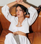 Cloud Cover-up Shrug Top