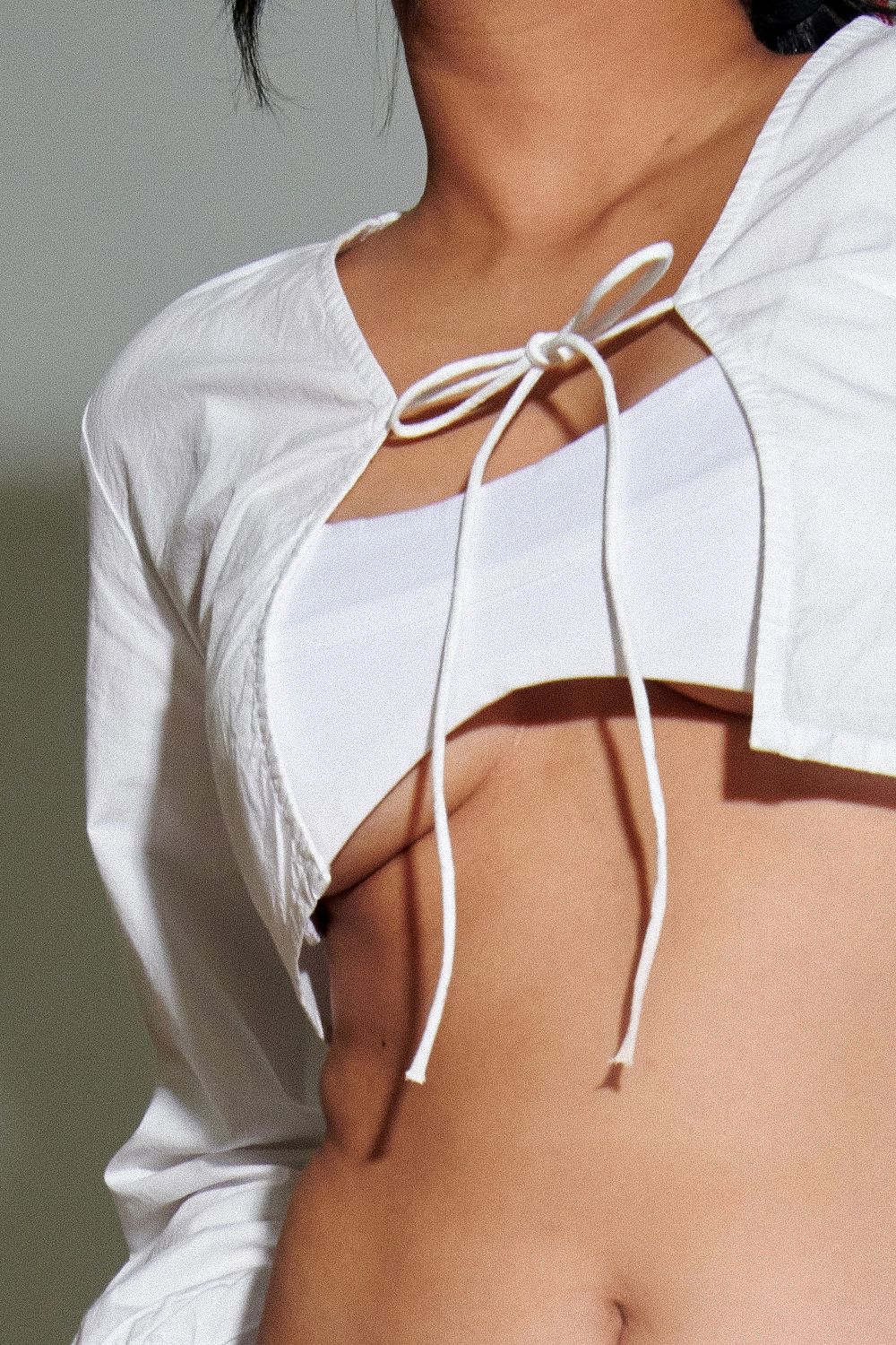 Cloud Cover-up Shrug Top